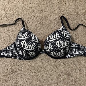 PINK Victoria's Secret Monochrome Bra